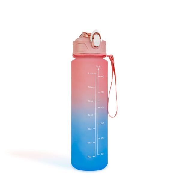 Sport kulacs - 750 ml - opálos - kék-lila színátmenetes    Family 57220 - Image 6