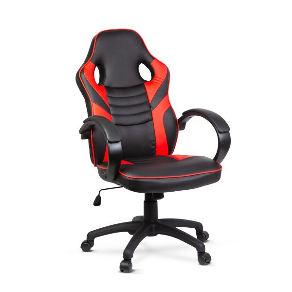 Gamer szék karfával - piros - 71 x 53 cm / 53 x 52 cm    BeMaDa BMD1109RD