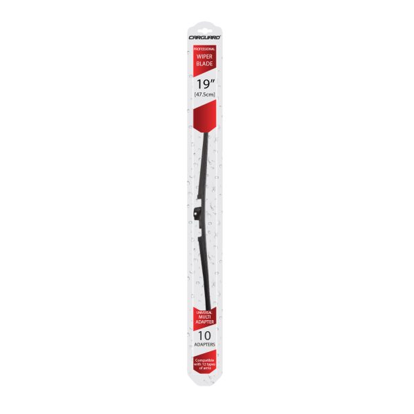 Ablaktörlő 19"/47,5 cm - 10 db adapterrel    Carguard 55739N - Image 4