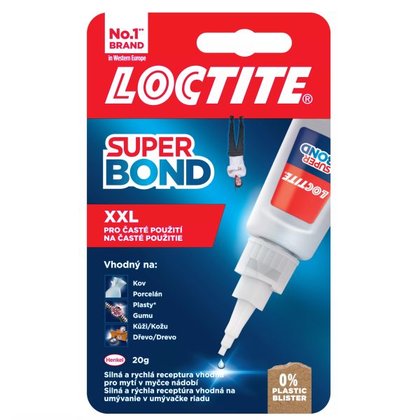 Loctite Super Bond XXL pillanatragasztó - 20 g    Loctite H2989732