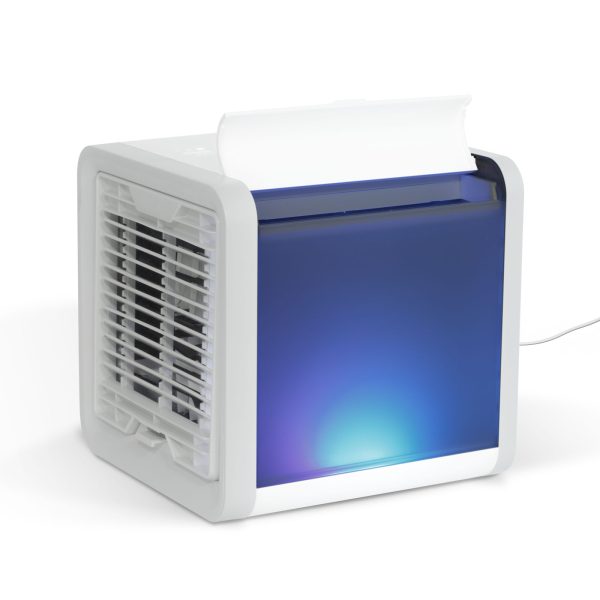 Mini léghűtő ventilátor - 5V USB - LED hangulatvilágítással     DA00914 - Image 3