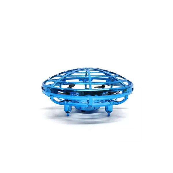 UFO drón repülő gyerekjáték - LED-es, akkumulátoros - 11 x 11 x 4 cm     DA00149 - Image 6