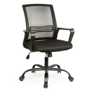 Irodai forgószék - fix karfával - szürke - 70 x 51 / 52 x 50 cm BeMaDa BMD1119C