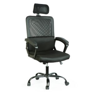 Irodai forgószék - fix karfával - fekete - 48 x 75 / 48 x 50 cm BeMaDa BMD1120