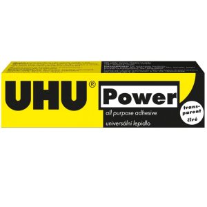 UHU univerzális átlátszó ragasztó POWER TRANSPARENT 45 g UHU U40328