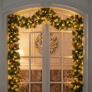 Fenyő girland - zöld - 270 cm 56452