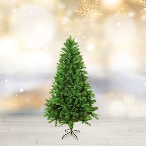 Műfenyő - 150 cm - 3D lucfenyő - kétszínű - PVC     56485B
