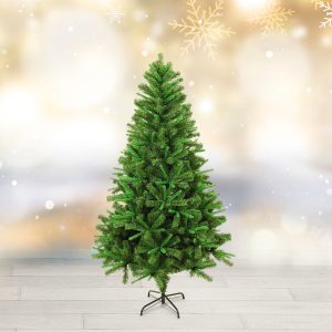 Műfenyő - 180 cm - 3D lucfenyő - kétszínű - PVC     56485C