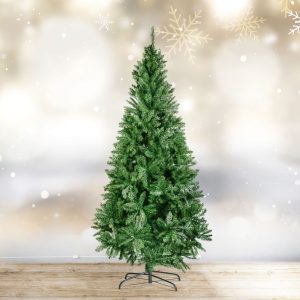 Műfenyő - 180 cm - Nordmann - PVC - sötétzöld     56486E