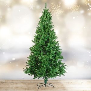 Műfenyő - 210 cm - Nordmann - PVC - sötétzöld     56486F