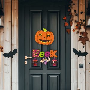 Halloween-i dekoráció - tök  - akasztható - 45 x 23 cm     56581