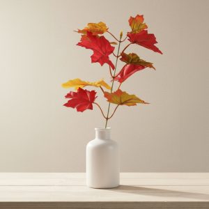 Őszi dekoráció - falevél - 30 cm - leszúrható 59000