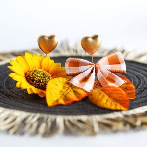 Őszi dekoráció - 2 féle szett - falevéllel - 5 részes     59015