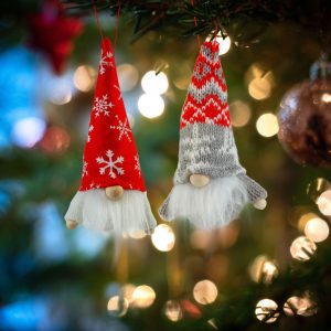 Karácsonyi skandináv manó - 15 x 7 x 5 cm - 2 féle     59514