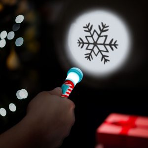 Karácsonyi zseblámpa - LED-es, 5 féle világítási minta 59721