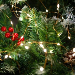 Fényfüzér - melegfehér - 100 x microLED - 10 m - 2 x AA 59765