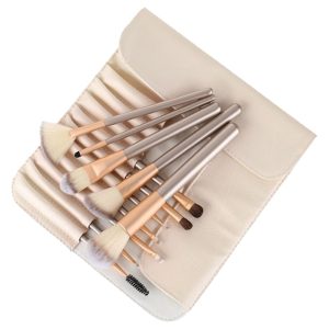 Sminkecset készlet táskával - 12 db DA00172