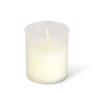 6 db-os mécses betét - fehér - Ø4,1 cm TW1000