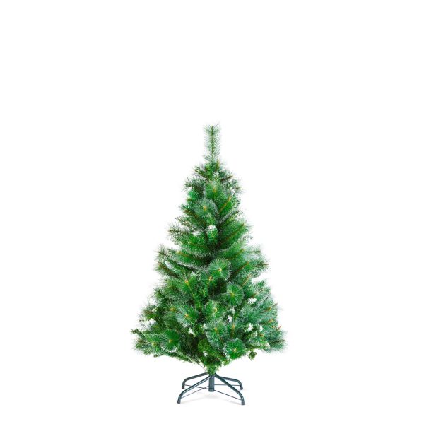Műfenyő - 120 cm - ezüstfenyő dús ágakkal - PVC - havas     56482A - Image 2