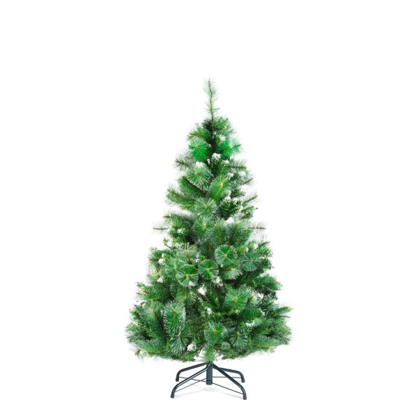 Műfenyő - 150 cm - ezüstfenyő dús ágakkal - PVC - havas     56482B - Image 2