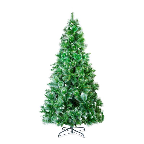 Műfenyő - 210 cm - ezüstfenyő dús ágakkal - PVC - havas     56482D - Image 2