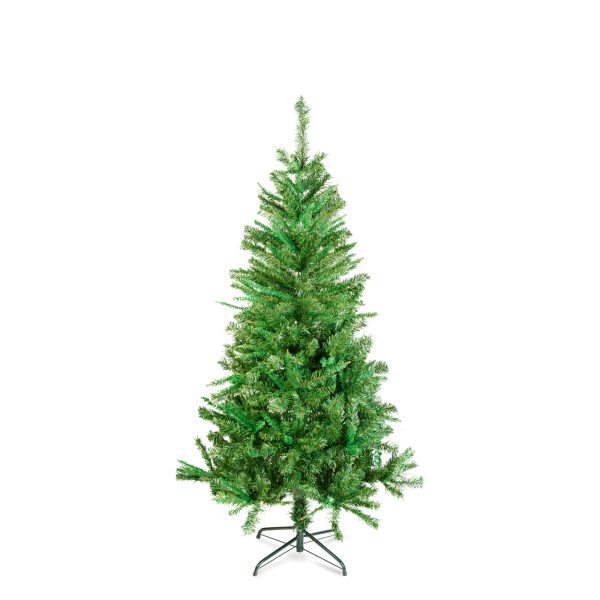 Műfenyő - 150 cm - 3D lucfenyő - kétszínű - PVC     56485B - Image 2