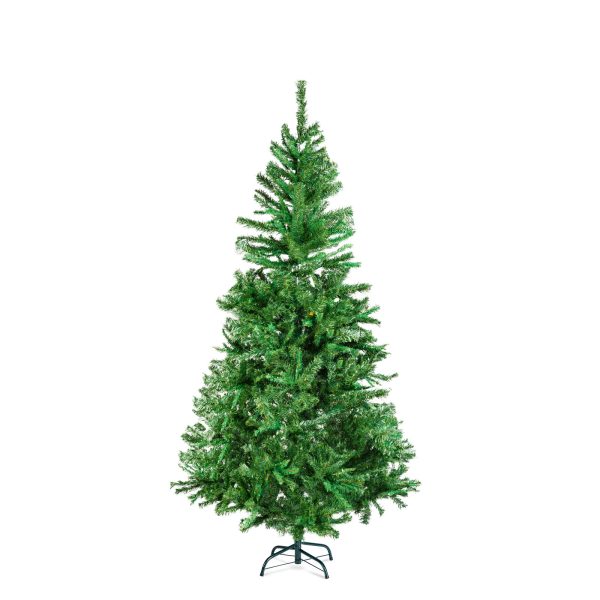 Műfenyő - 180 cm - 3D lucfenyő - kétszínű - PVC     56485C - Image 2