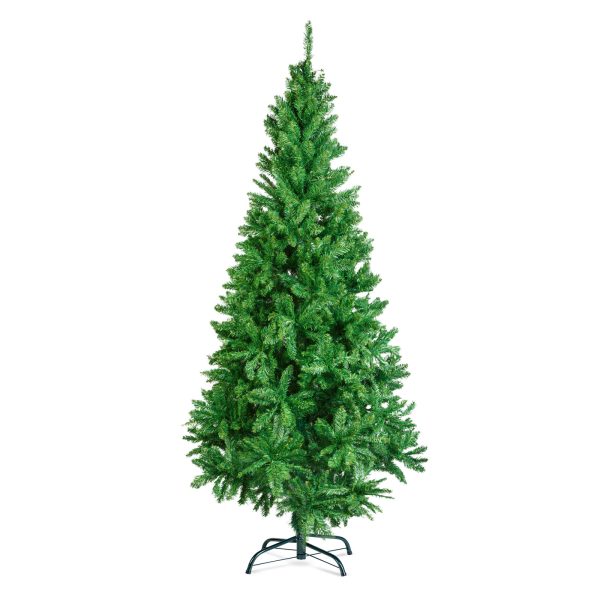 Műfenyő - 210 cm - 3D lucfenyő - kétszínű - PVC     56485D - Image 2