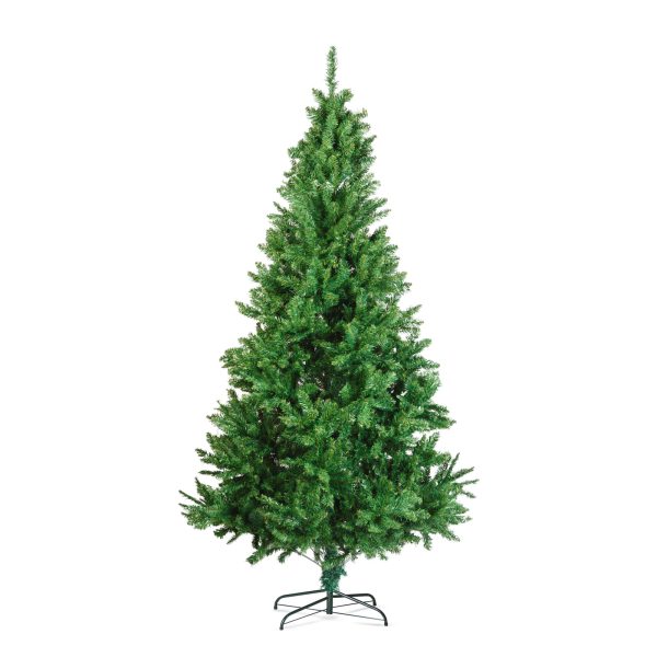 Műfenyő - 210 cm - Nordmann - PVC - sötétzöld     56486F - Image 2
