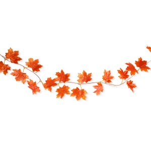 Őszi dekoráció - falevél girland - 240 cm 59040