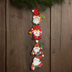 Karácsonyi dekoráció - manó - 75 cm 59701