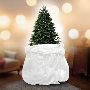 Karácsonyfa zsák - fólia - 119 x 244 cm 59706
