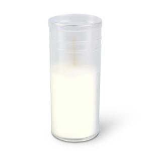 10 db-os mécses betét - Ø4,8 cm - szín: fehér TW1005