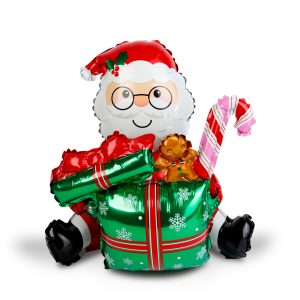 Karácsonyi lufi - Mikulás - 60 x 65 cm     59743A