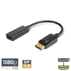 DisplayPort - HDMI adapter - 1.2 - 1080P    Delight 20337