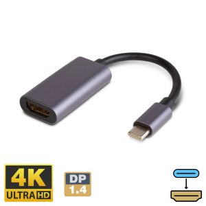 Type-C - HDMI adapter - 1.4 - 4K    Delight 20338