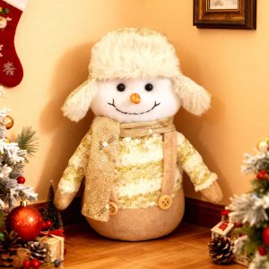 Karácsonyi dekoráció - hóember - 20 cm 59521