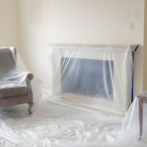 Takarófólia maszkolószalaggal - 20 x 2,5 m - 7 mikron Handy 11211