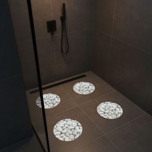 Öntapadós csúszásgátló - köves  - 19 cm - 4 db / csomag     57396