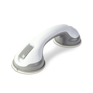 Fürdőszobai kapaszkodó - tapadókorongos - műanyag - fehér - 30 cm    Bewello BW3036