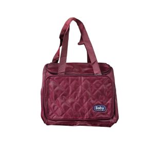 Pelenkázó táska - bordó     DA00853