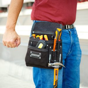 Bőr szerszámtartó táska - 200 x 300 mm    Handy 10260A