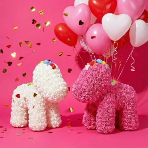 Rózsapóni - rózsaszín - 40 cm     A0221-U