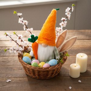 Textil dekoráció - manó - 25 cm     11573