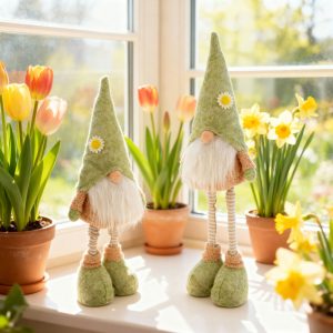 Textil dekoráció - manó - teleszkópos - 60 cm     11575