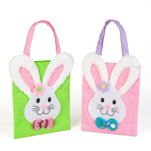 Húsvéti filc táska - nyuszi - 24 x 20 cm - 2 szín     57982