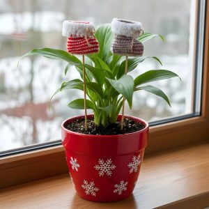 Leszúrható dekoráció - csizma - 50 x 7 cm - 4 féle     59511