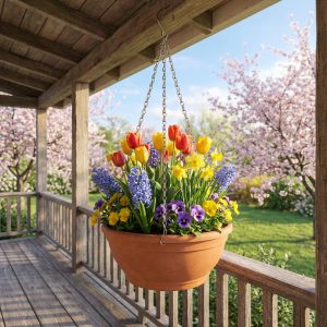 Virágcserép függesztőlánc - fém - fekete - 50 cm     11561