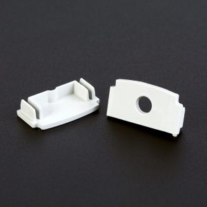 LED aluminium profil végzáró (41026hoz) - 2 db - fehér    Phenom 41026E