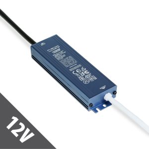 Hálózati stabilizált tápegység - 12V DC - 60W, 5A - IP67    Phenom 55002-12IP